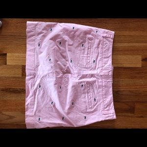 Vineyard Vines pink wale skirt